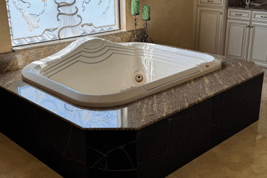 Example of a bathroom design in Other