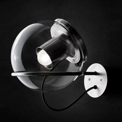 The Globe Wall Lamp by Oluce - Wall Sconces