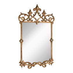 Elegant Lighting - Elegant Lighting MR-3343 Mirror antique collection Clear Mirror - Wall Mirrors