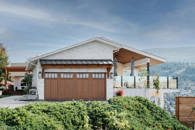 Beach style exterior home photo in Other