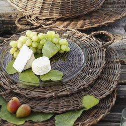 Recycled Glass Bubble Dinner Plate (new) - Dinner Plates