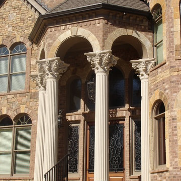 Fluted Porch Columns