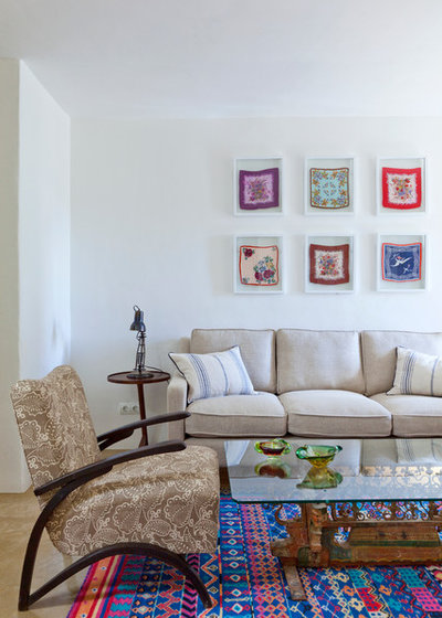 Mediterranean Living Room by Godrich Interiors