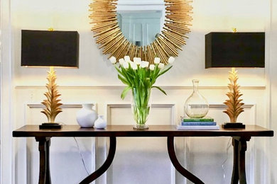Inspiration for a mid-sized foyer remodel in New York