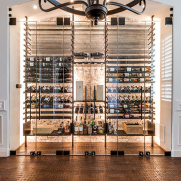 Elegant Wine Wall Niche