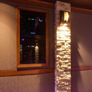 Home Theater Room - Night Sky