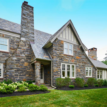 English Tudor Remodel in Radnor