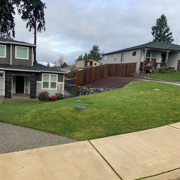 Modern Front Yard Garden