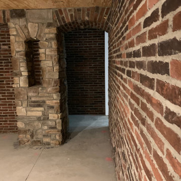 Basement with Speak easy, Theater, Workout room and Lounge area - under constru