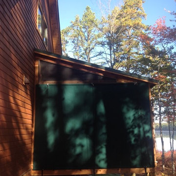 Porch Roll Up Curtains