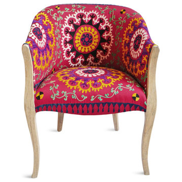 Serena Vintage Suzani Accent Chair