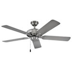 Hinkley - Hinkley 903352FBN-NWA Metro Wet - 52 Inch 5 Blade Ceiling Fan - The metro wet ceiling fan evokes a sense of timeleMetro Wet 52 Inch 5  Brushed Nickel Silve *UL: Suitable for wet locations Energy Star Qualified: n/a ADA Certified: n/a  *Number of Lights:   *Bulb Included:No *Bulb Type:No *Finish Type:Brushed Nickel