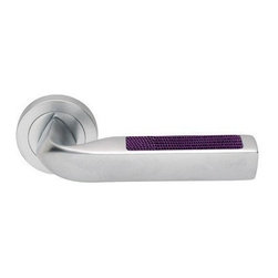 Dots 3 Leather Handle by Manital - Door Hardware