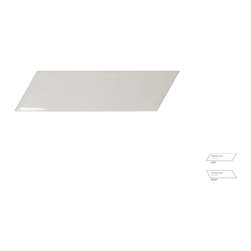 Chevronwall Light Grey Left/Right - Tile