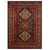 Brentwood Tribal Red Contemporary Area Rug, 5'3"x7'3"