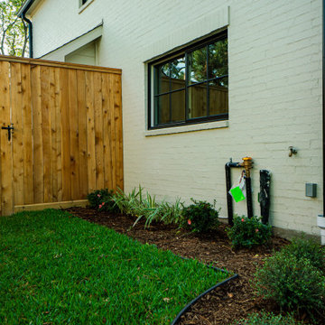 Memorial Modern House - Landscape Design, Installation, and maintenance.
