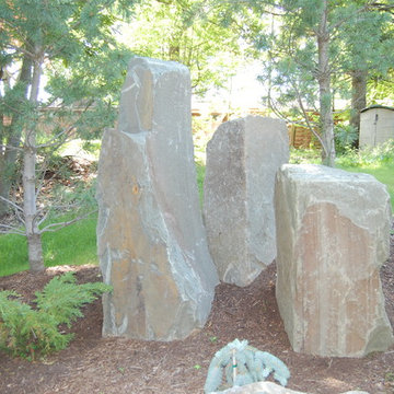 Dry-Stone Outdoor Living Space