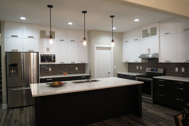Kitchen - contemporary kitchen idea in Other