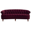 La Rosa Victorian Chesterfield Tufted Sofa