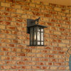 Arlington Creek 1 Light Outdoor Wall Light, Matte Bronze, 9"