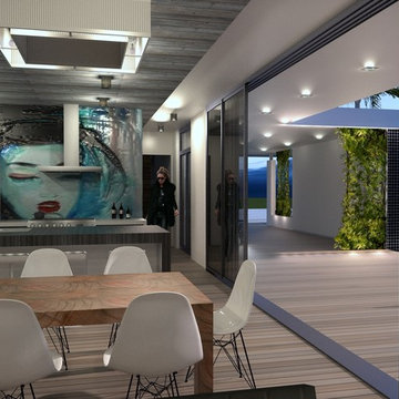 Miami Beach Courtyard Residence