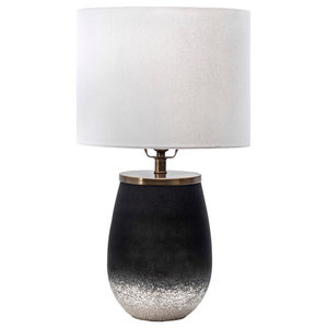Robert Abbey Dolly Al Dolly 22 Column Table Lamp With A Fondine Fabric Shade Contemporary Table Lamps By Benjamin Rugs And Furniture