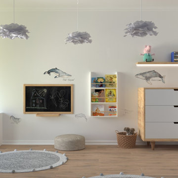 Design-Projekt: Kinderzimmer 15,8 м² in Rosenheim, Deutschland
