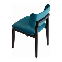 mismatched dining chairs