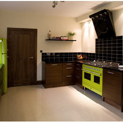 Green Smeg Kitchen - Kitchen Cabinetry