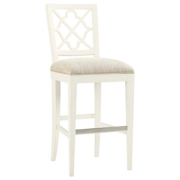 Tommy Bahama Ivory Key Newstead Counter Stools, Set of 2, Bar Height