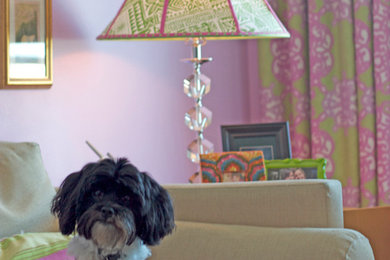 Custom Lamp Shades for Sarasota Living Room Lighting