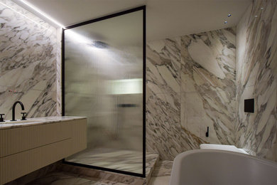 Inspiration for a bathroom in London.