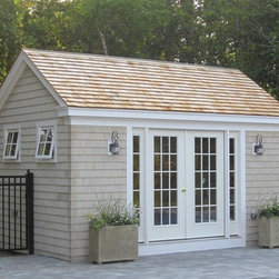Custom Pine Harbor Pool House - Sheds