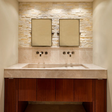 Modern Riverside Master Bath After