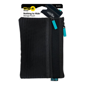 Wrap-It 500-MP-B Mobile Storage Pouch, Black