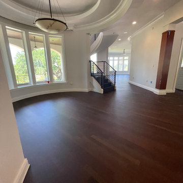 Kitchen and floors