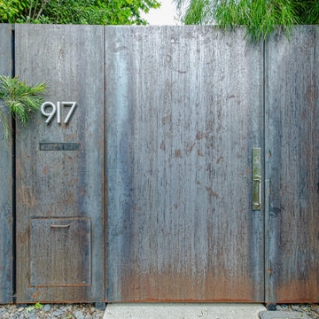 Corten Steel Gate in Venice