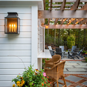 Pergola and Bar Area