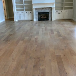 7" Hickory With Whitewashed Gray Stain - Engineered Wood Flooring