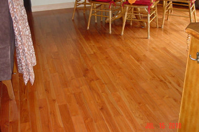 Teak solid wood floors