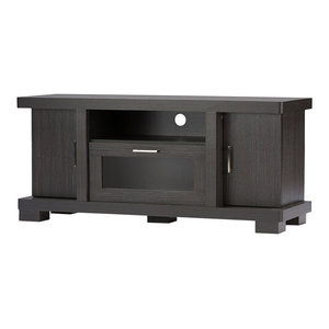 Baxton Studio Gosford Brown Wood Modern Tv Stand Contemporary Baxton Studio Gosford Brown Wood Modern