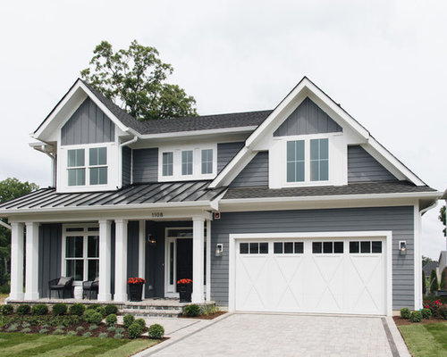 Ideas para fachadas | Diseños de fachadas de estilo de casa de campo