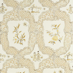 Chinoiserie: Tan - Wallpaper