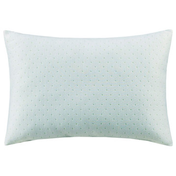 Sleep Philosophy Rayon from Bamboo Shredded Memory Foam Pillow With vBlend Cover