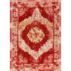 Well Woven Sydney Vintage Area Rug, Red, 7'10''x10'6"