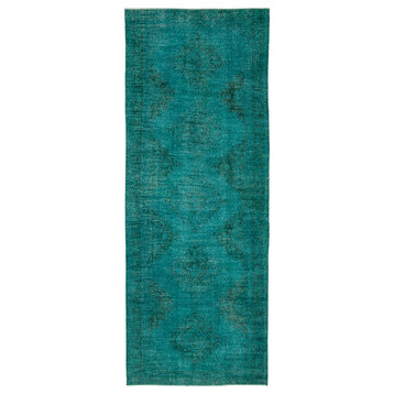 Rug N Carpet - Handmade Anatolian 4' 8'' x 12' 10'' Antique Runner Rug