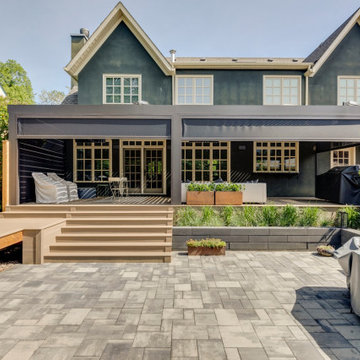 Central Calgary Adjustable StruXure Pergola with Phantom Screens & Bromic Heater