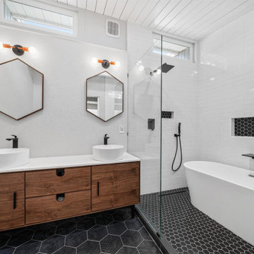 Two Bathroom Remodeling in Queen Anne