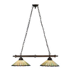 39" Caprice 2-Light Island Pendant