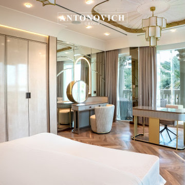 A Private Sanctuary of Luxury | Master Suite Design by Antonovich Group